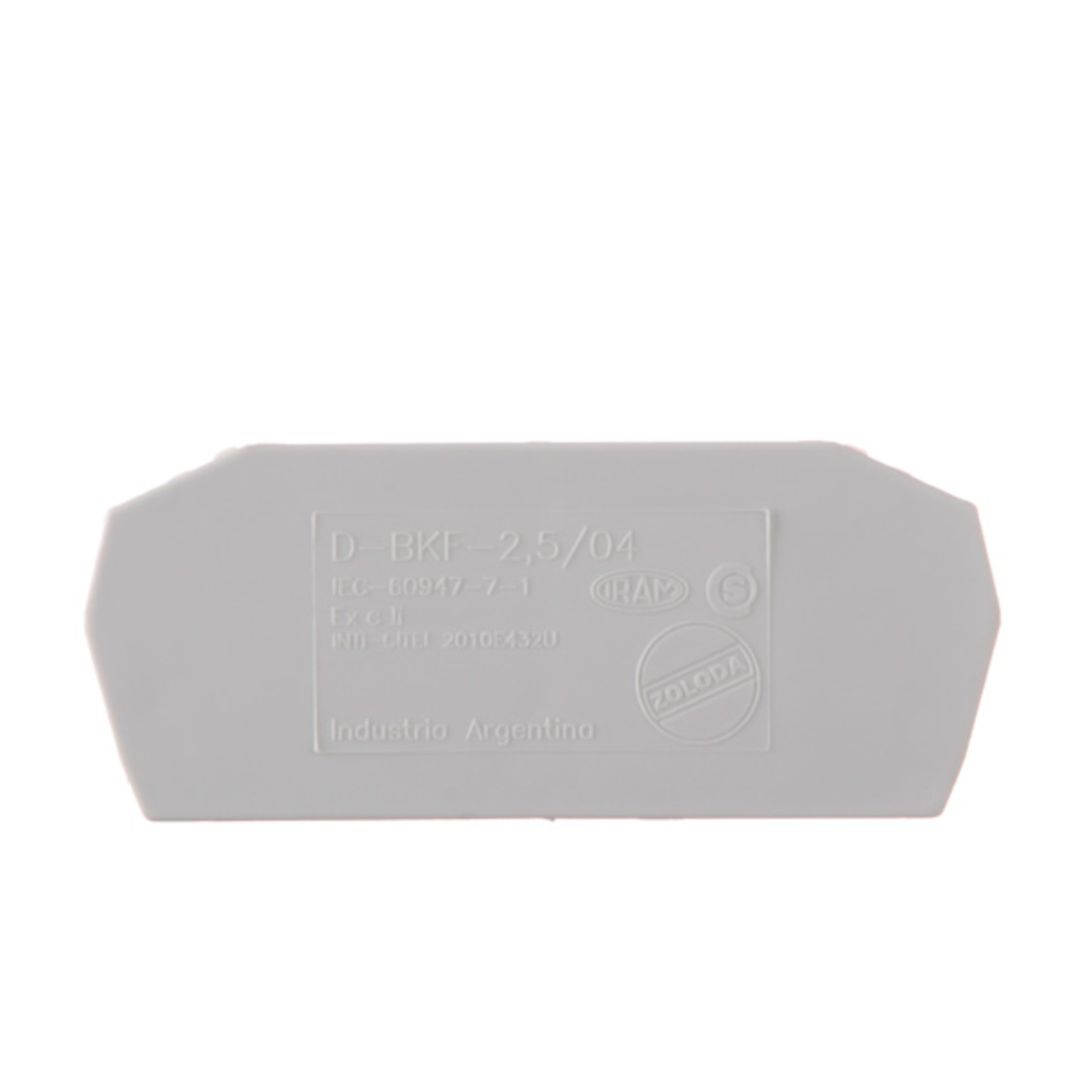 Tapa para borne BKF-2,5/4 D-BKF-2,5/04