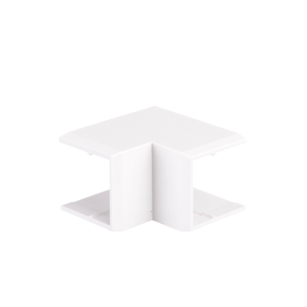 Rinconero interno para cablecanal 18x21mm. color blanco RI-1821-BL