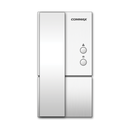 Kit portero con 2 teléfonos intercomunicadores de embutir con cerradura con trafo AC 220V