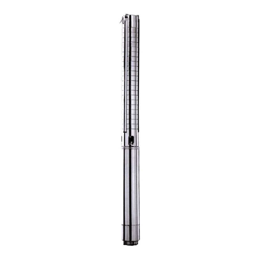 Electrobomba sumergible Para Pozo de Profundidad  4¨  Turbina noryl | 1,5 HP | 7 etapas | Qmáx. 9 m3 | Hmáx. 48 m