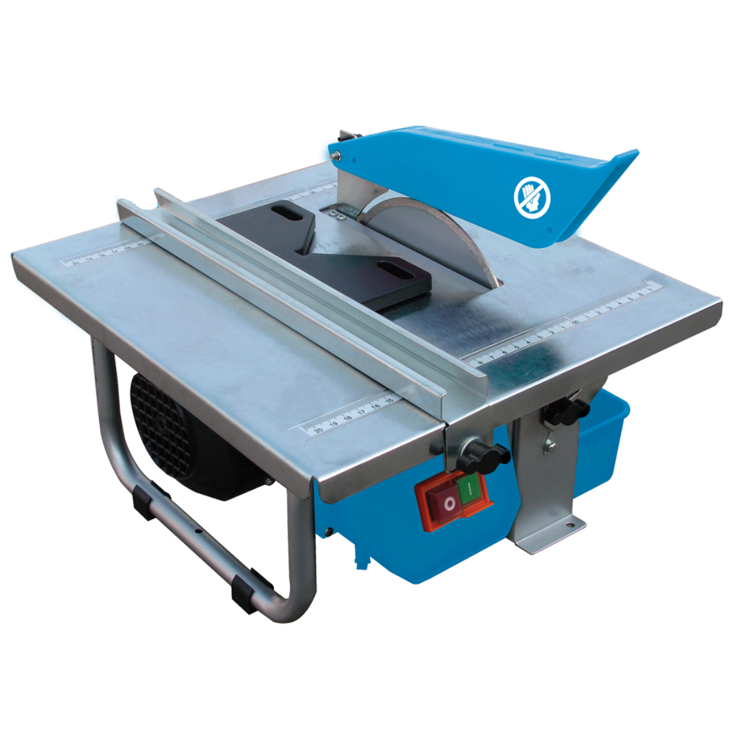 Cortadora de cerámica  600 W | Mesa 395 x 385 mm | Ø disco 180 mm | Espesor máx. corte 33 mm | 11 Kg