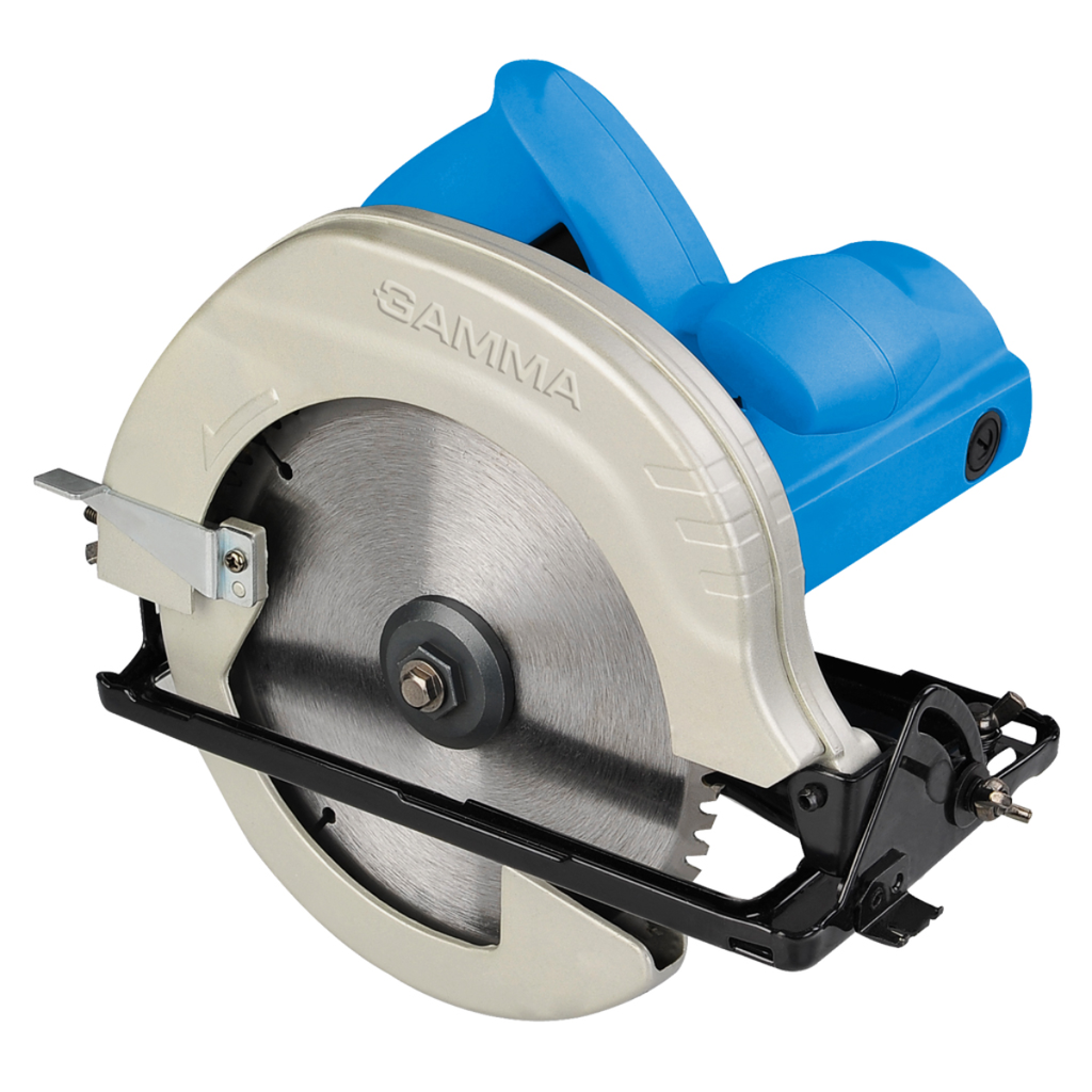 Sierra circular con láser 1300W  | Ø disco 185 mm | 5000 r.p.m. | alto de corte 64 mm