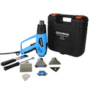 Pistola de calor en KIT 200W  | 50ºC - 600ºC con maletin y accesorios, indicador LED