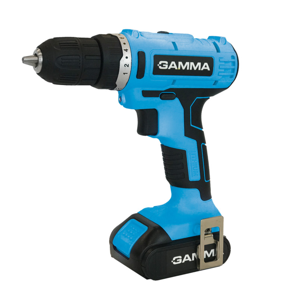 Taladro atornillador a bateria 12V Ion Litio | c/cargador y dos baterias | maletin pvc | 10mm