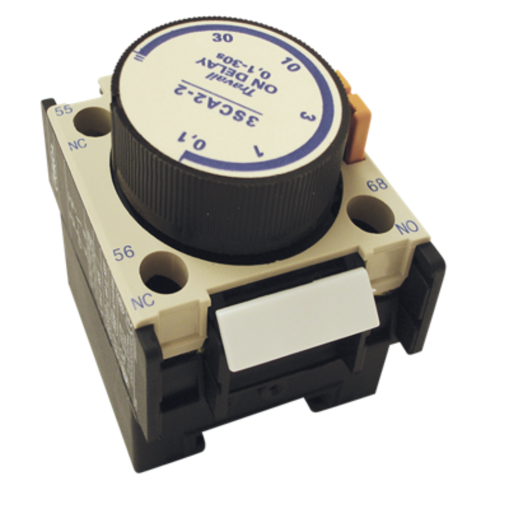 ACCESORIOS PARA CONTACTORES TEMPORIZADOR NEUM. FRONTAL 0.1-30 S