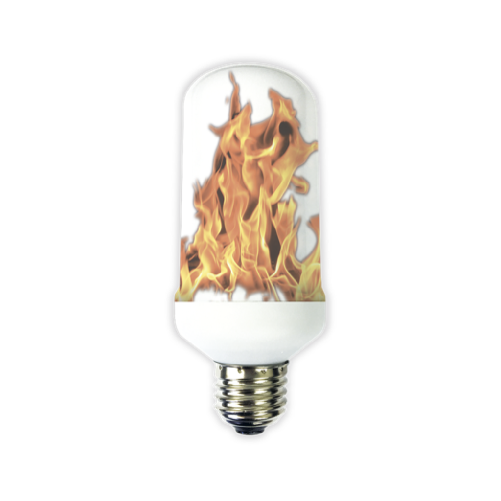 LAMPARA A LED FIRE 4W LUZ CALIDA