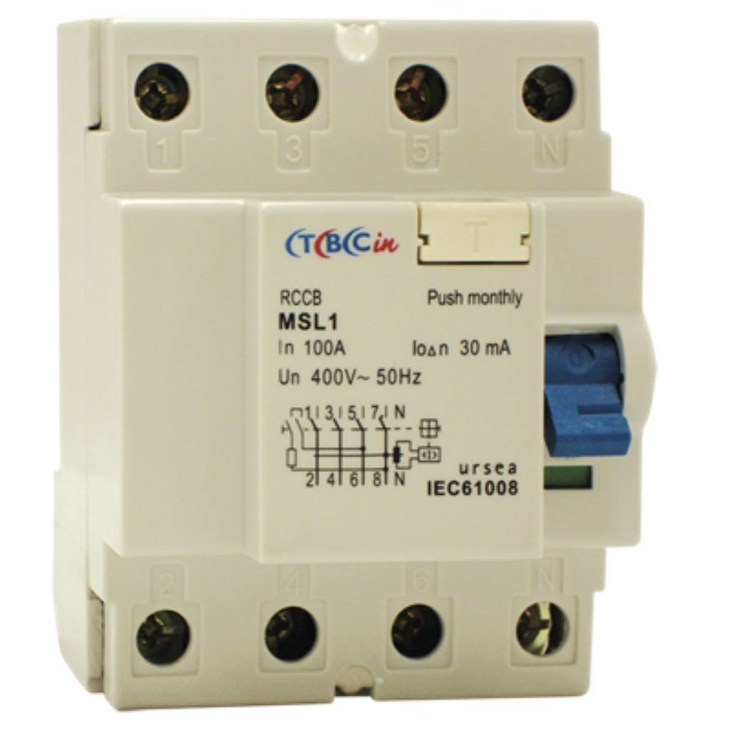 DIFERENCIAL TBCIN SERIE F360 TETRAPOLAR 100A