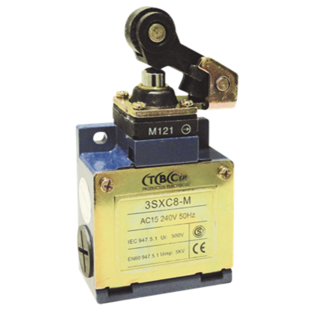 INT. DE POSICION SERIE 3SXC8-M ACC. A PALANCA Y ROLD.