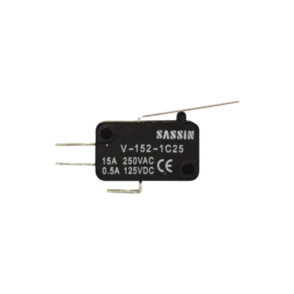 MICROINTERRUPTORES SERIE V ACC. SUP. POR MEDIO PAL. RIG. INTERM.