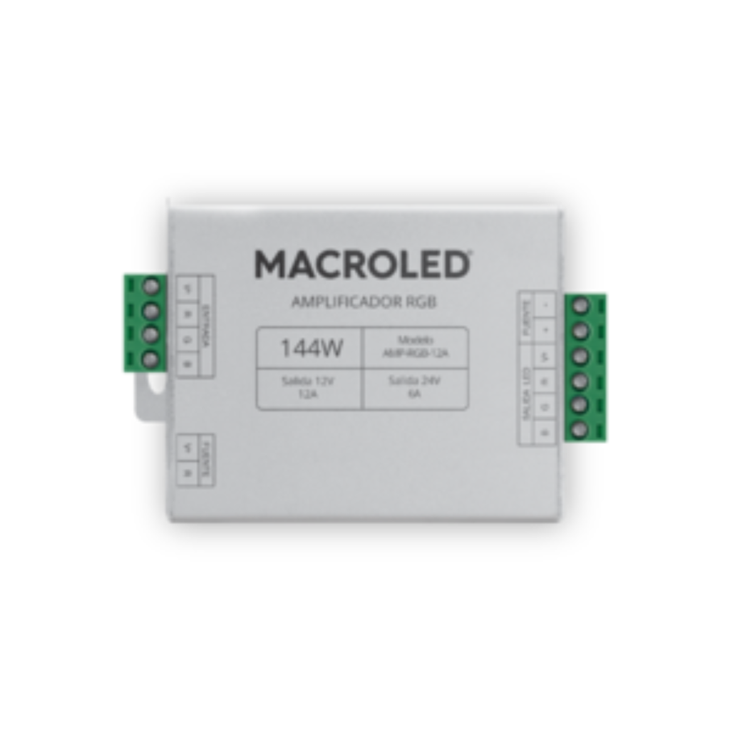 AMPLIFICADOR RGB - 12AMP (10 MTS)