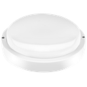 TORTUGA MACROLED REDONDA MARCO BLANCO 12W - IP54 - AC100-265V - FP:0,9 - 1080 lm - BLANCO FRIO