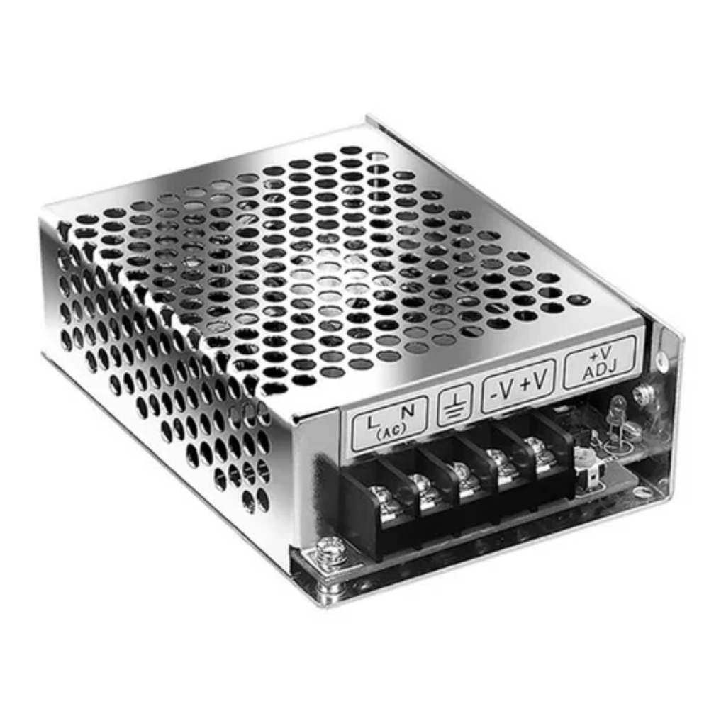 FUENTE POWERSWITCH 12V 5A GAB METALICO IP20