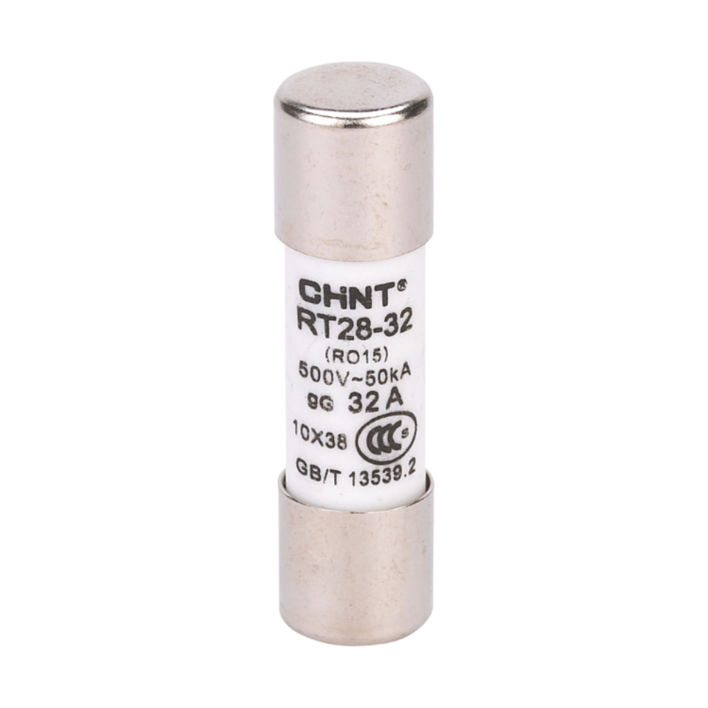 FUSIBLE CILÍNDRICO - Tamaño: 10 x 38 - In: 32A gG - Icc: 100kA @ 500VAC