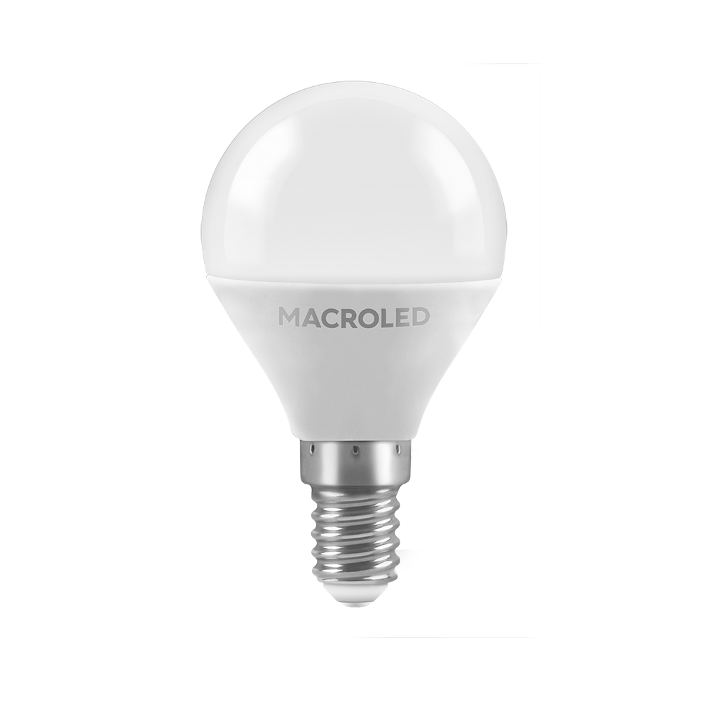 Lampara gota 6w E14 Macroled frio