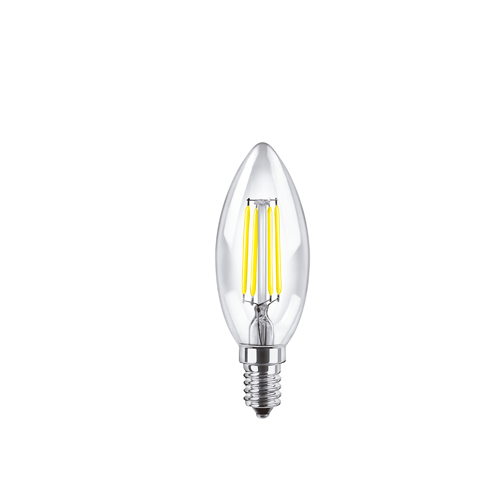 Lampara vela filamento 4W E14 Macroled frio