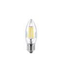 Lampara vela Deco E27 4W Macroled calido