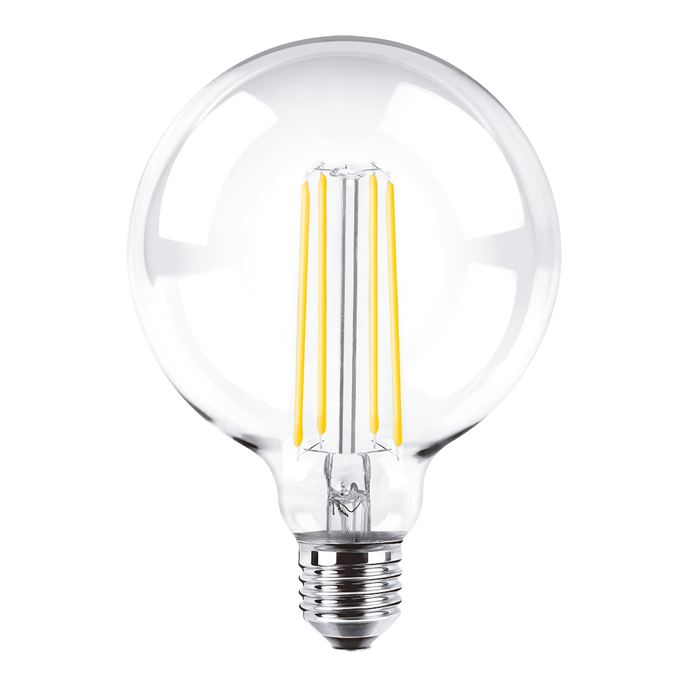 Lampara de filamento globo dimerizable 8W Macroled frio