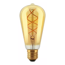 Lampara tipo perita Golden Ambar 5W Macroled calido