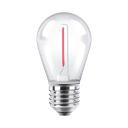 Lampara filamento Deco 1w Macroled rojo