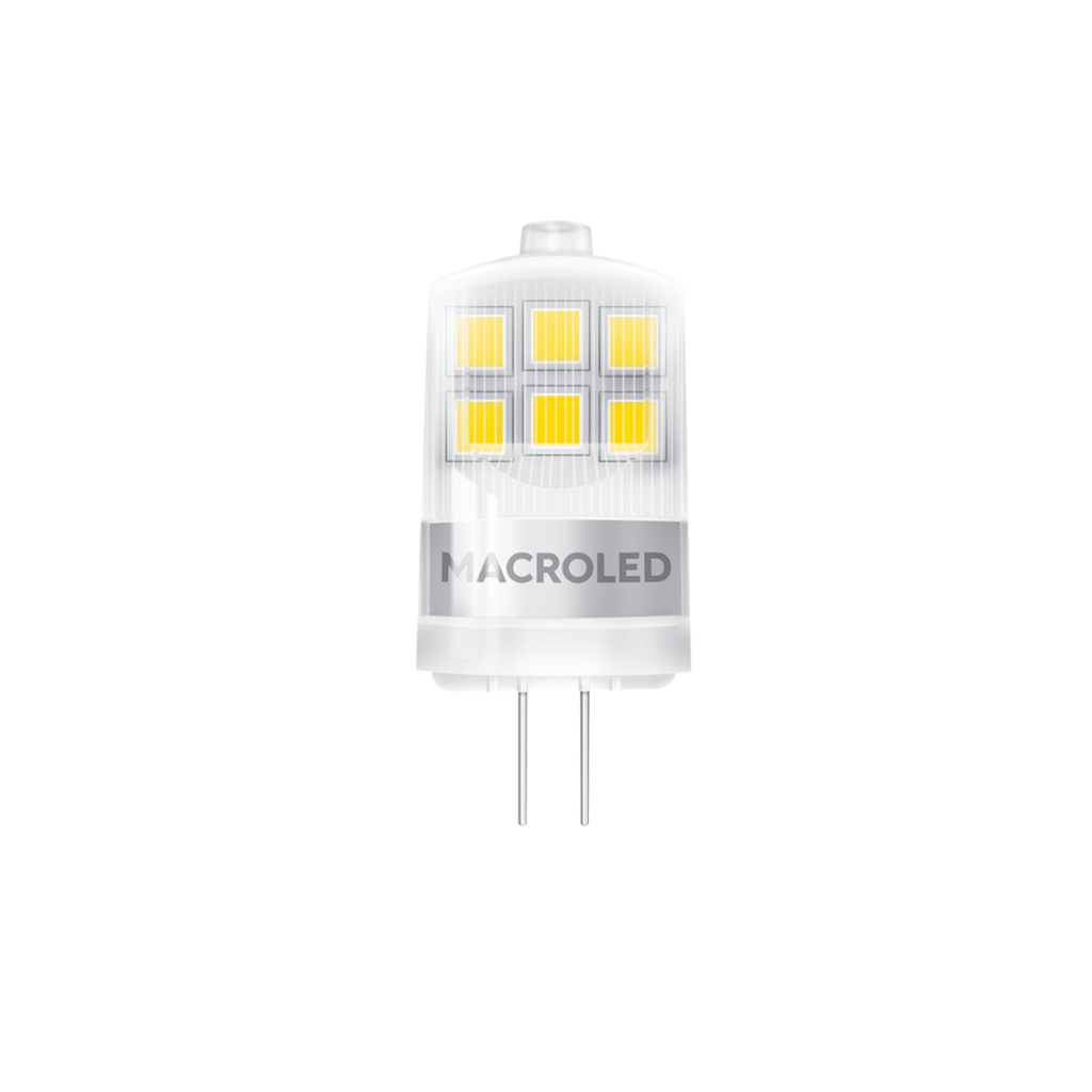 Bipin G4 2W 12V Macroled calido