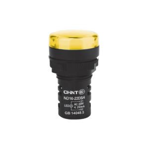OJO DE BUEY 22 MM COLOR AMARILLO LED CAP 230V CORTO