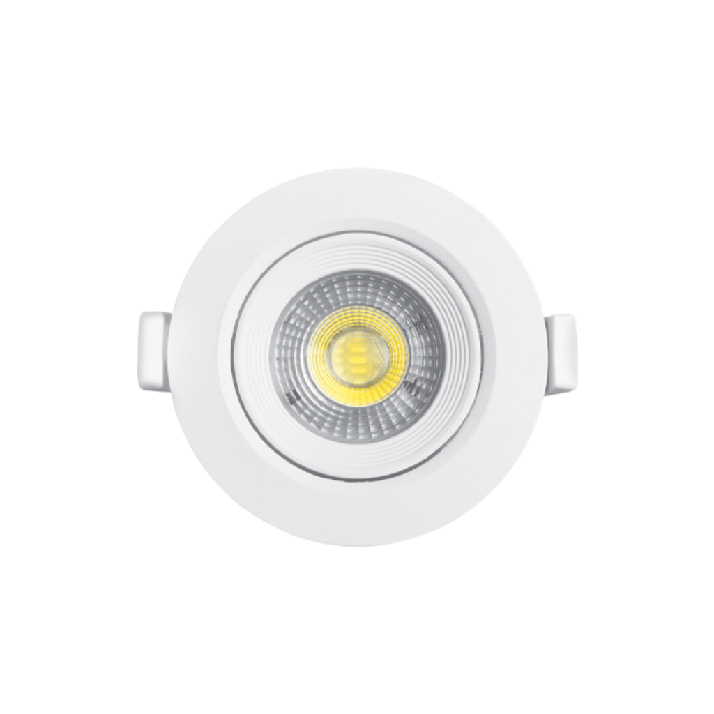 DICROSPOT CIRCULAR 7W LED FCOB AC100-240V 3000K CALIDO 38º