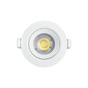 DICROSPOT CIRCULAR 7W LED FCOB AC100-240V 3000K CALIDO 38º