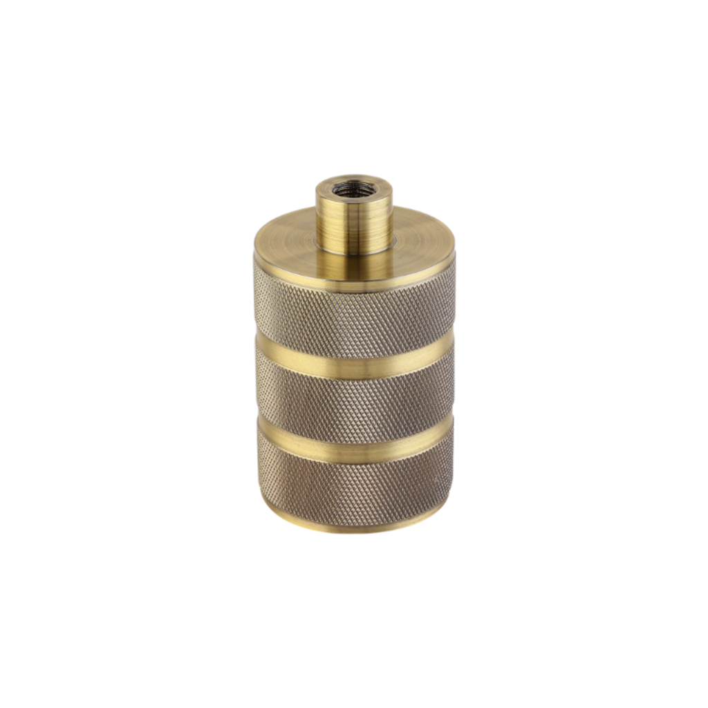 PORTALÁMPARA ALUMINIO E27 NASHVILLE BRONCE