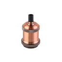 PORTALÁMPARA ALUMINIO E27 JERSEY COBRE