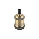 PORTALÁMPARA ALUMINIO E27 JERSEY BRONCE