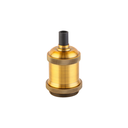 PORTALÁMPARA ALUMINIO E27 JERSEY BRONCE BRILLANTE