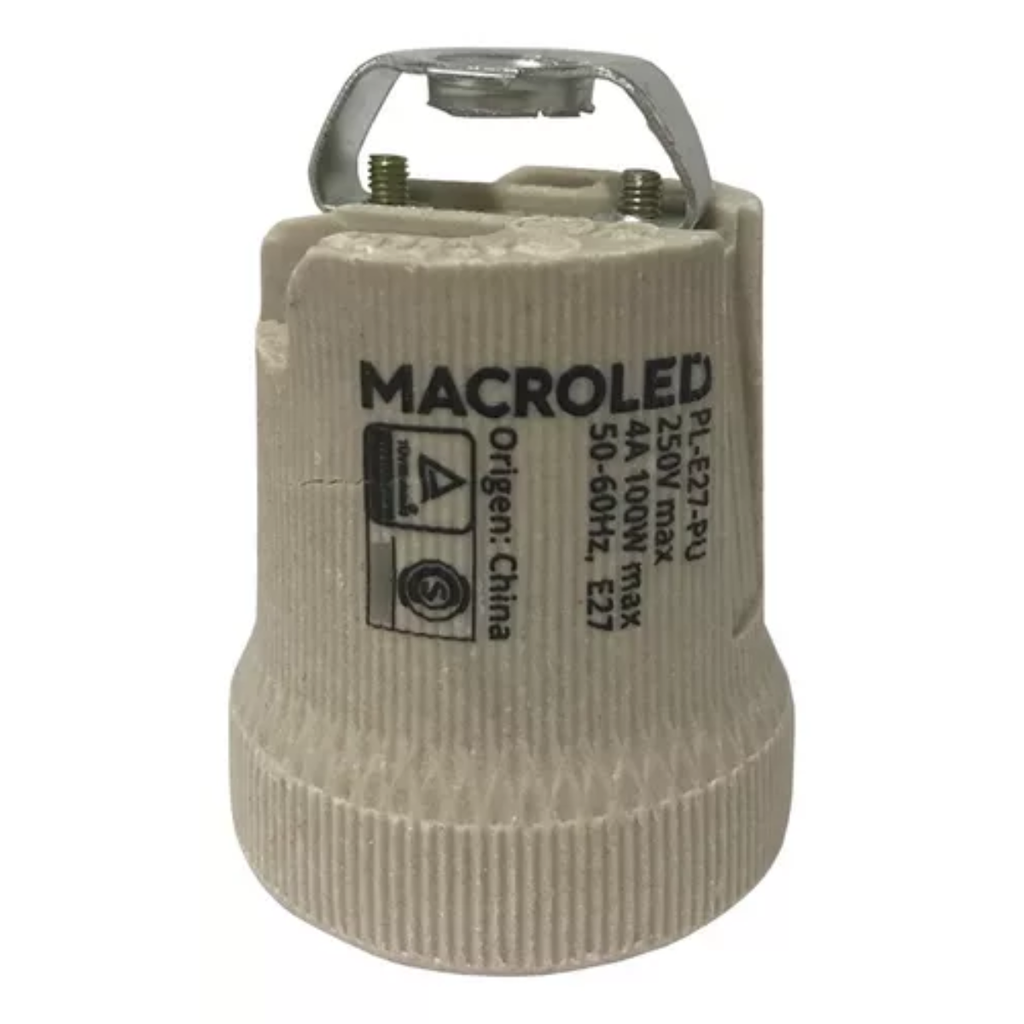 PORTALÁMPARA CERÁMICO E27