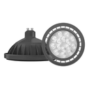 Lampara AR111 15W gris dimerizable Macroled calido