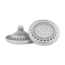 AR111 MACROLED ALUM GRIS 15W GU10 AC200-240V CALIDO 2700K DIM 30º