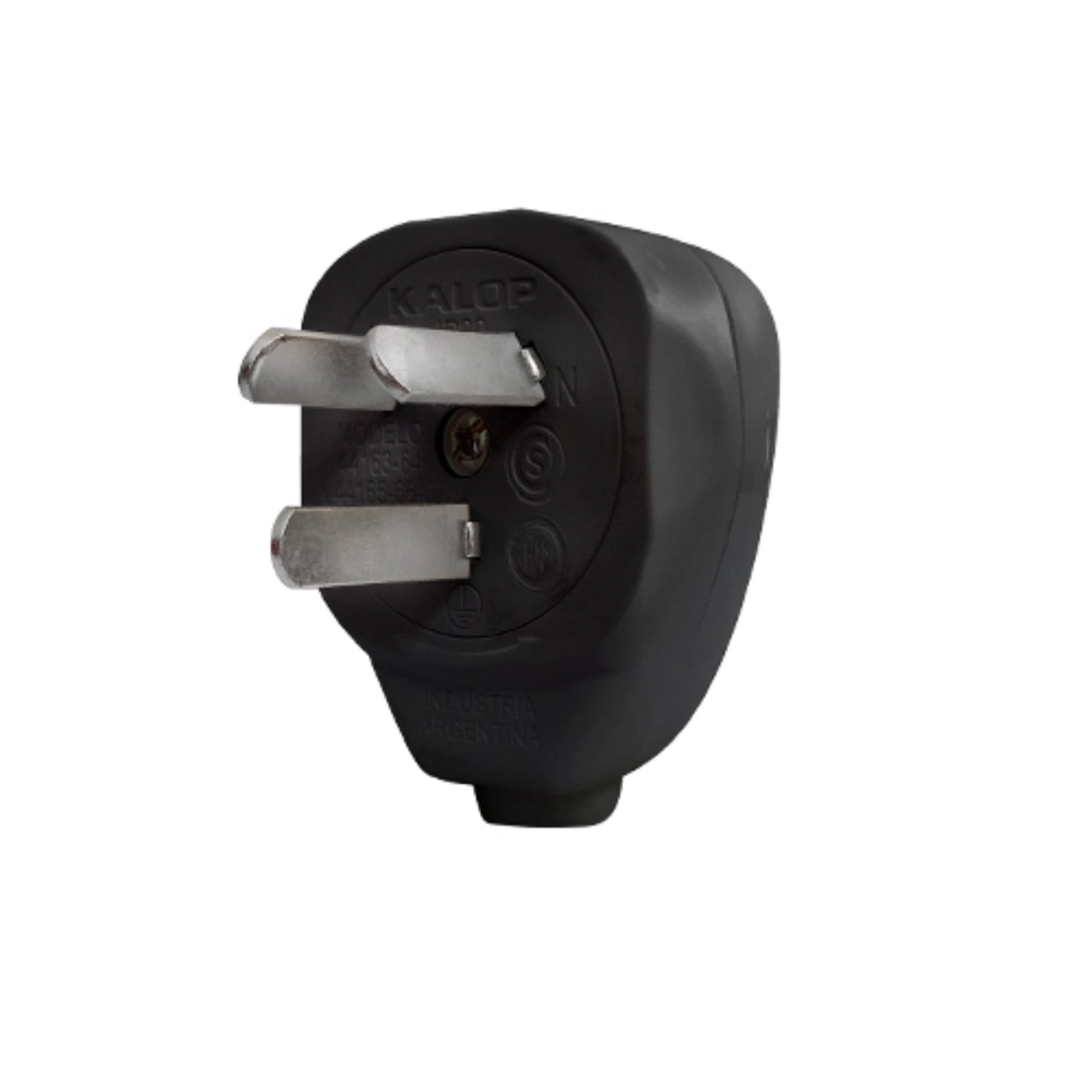 Ficha sal.lateral macho negra