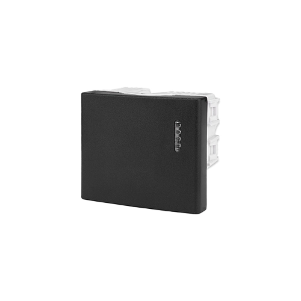 Interruptor medio teclon Kalop negro