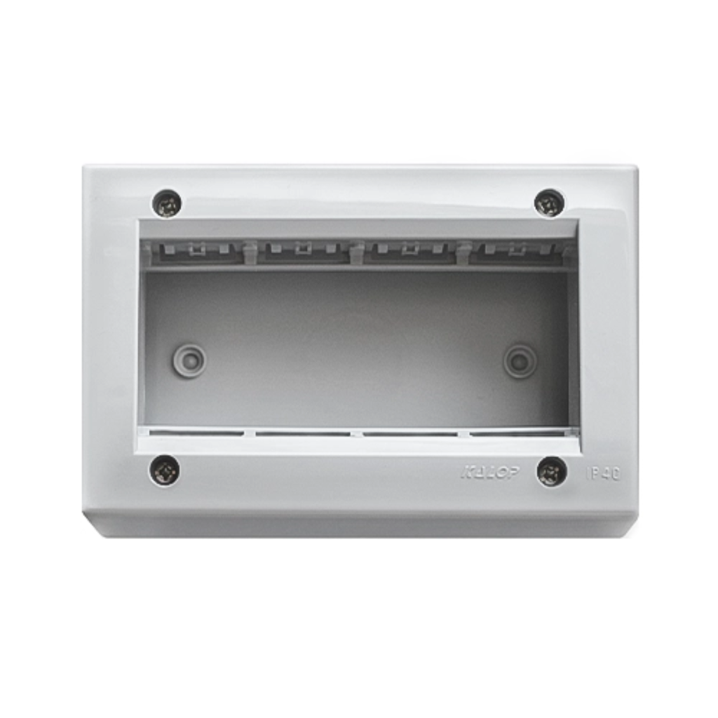 Caja IP40 4mód.sigma gris