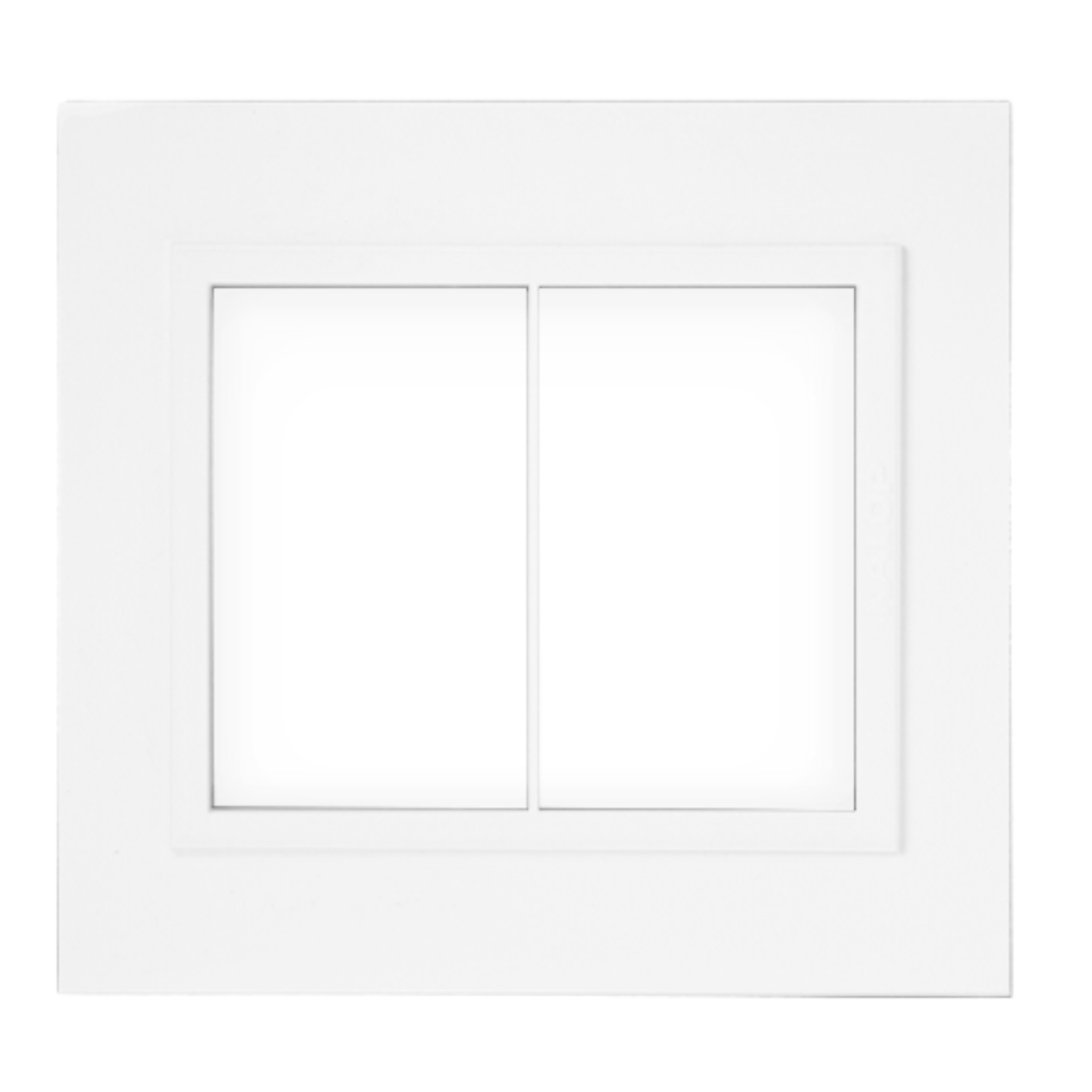 Tapa Zen Basic 6 modulos Kalop blanco