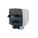 Ficha A/C 10A.macho 3p/ch.