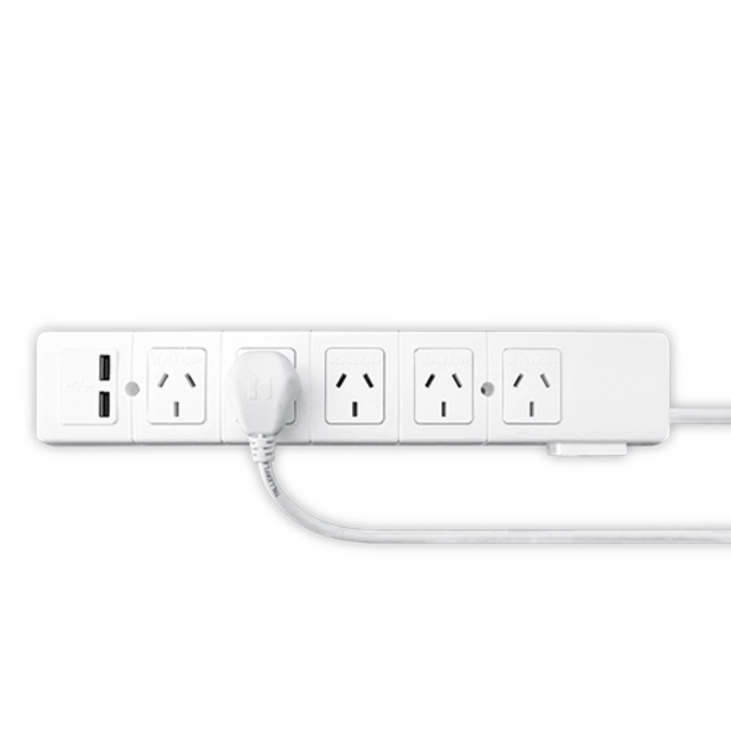 Prolong.5T.+USB c/term.1.5m.Bco