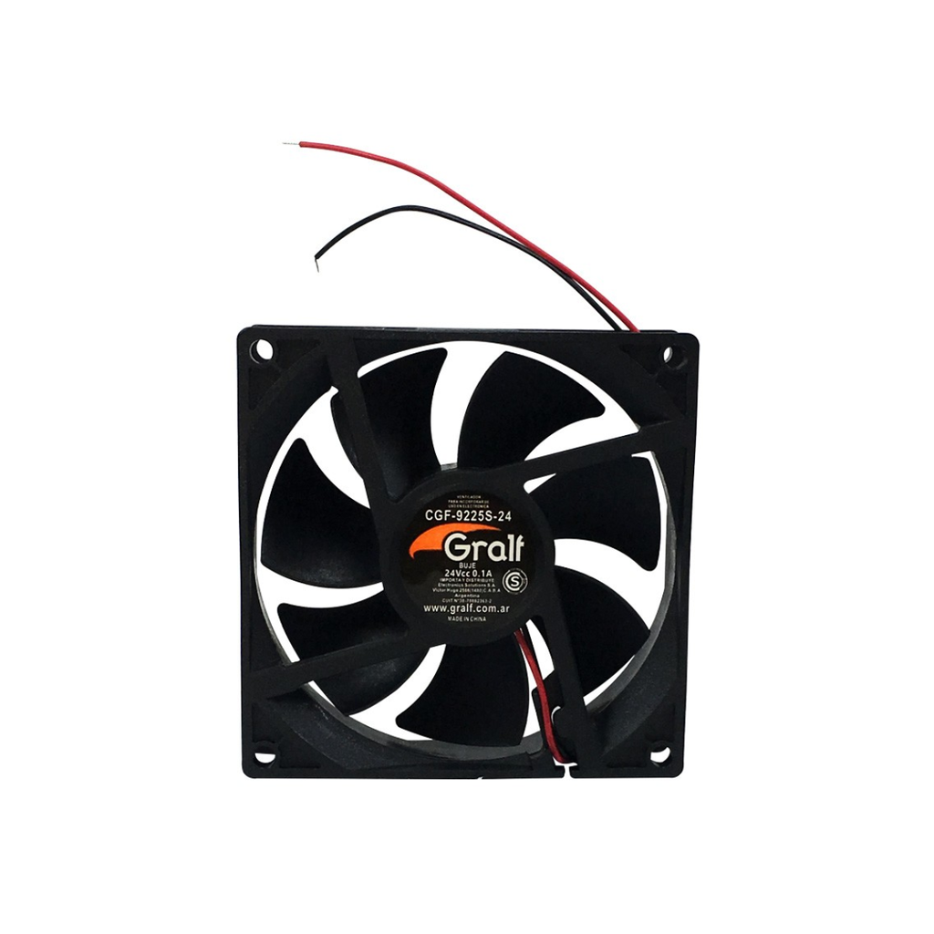 TURBINA DC MEDIDAS: 92X92X25MM
PULGADAS:3.5
TIPO: BUJE
ALIMENTACION: 24V-010A
RPM: 3000
FLUJO: 49