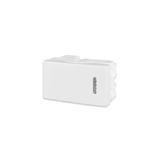 [KALKD40100] Interruptor unipolar Kalop blanco