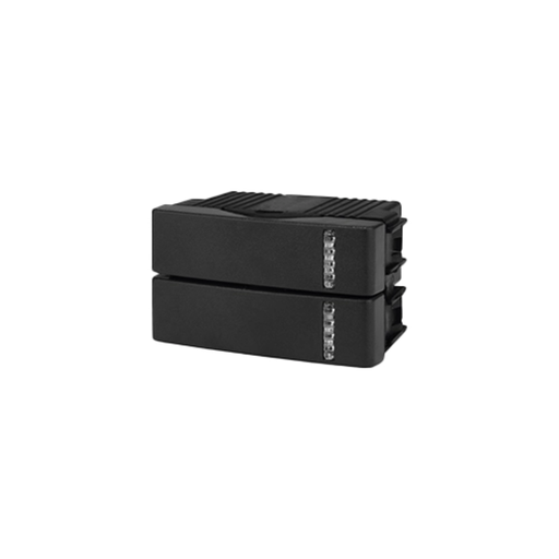 [KALKL40106] Interruptor doble unipolar Kalop negro
