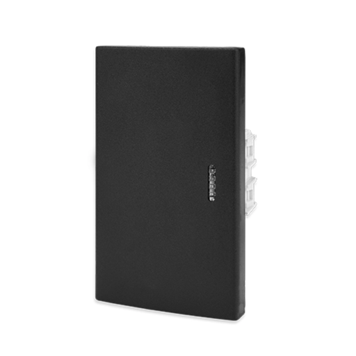 [KALKL40124T] Interruptor teclon unipolar Kalop negro 