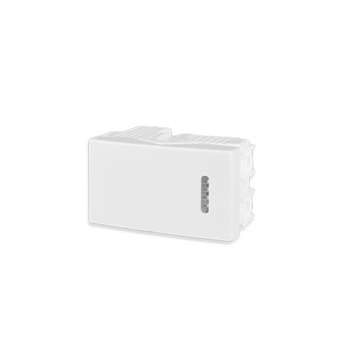 [KALKL40130] Interruptor unipolar pulsador Kalop blanco 