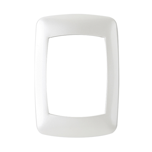 [KALKS40815] Tapa Jonica 3 modulos termoplastica Kalop blanco