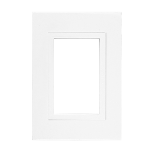 [KALKS41510] Tapa Zen 3 modulos Kalop blanco