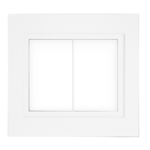 [KALKS41590] Tapa Zen Basic 6 modulos Kalop blanco
