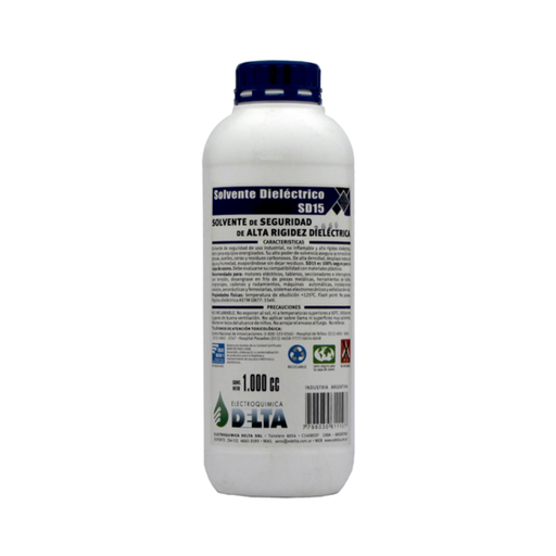 [DTASD15A] Solvente Dieléctrico SD15, No inflamable botella de 1 L