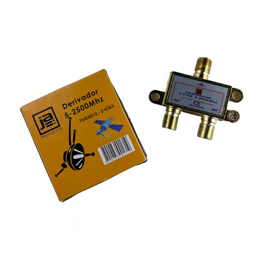 [IJATVD3012] REPARTIDOR 5-2500MHZ 2VIAS TV 75 OHMS COMPLETO